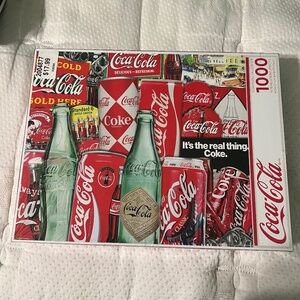 1000 piece puzzle - Coca-Cola